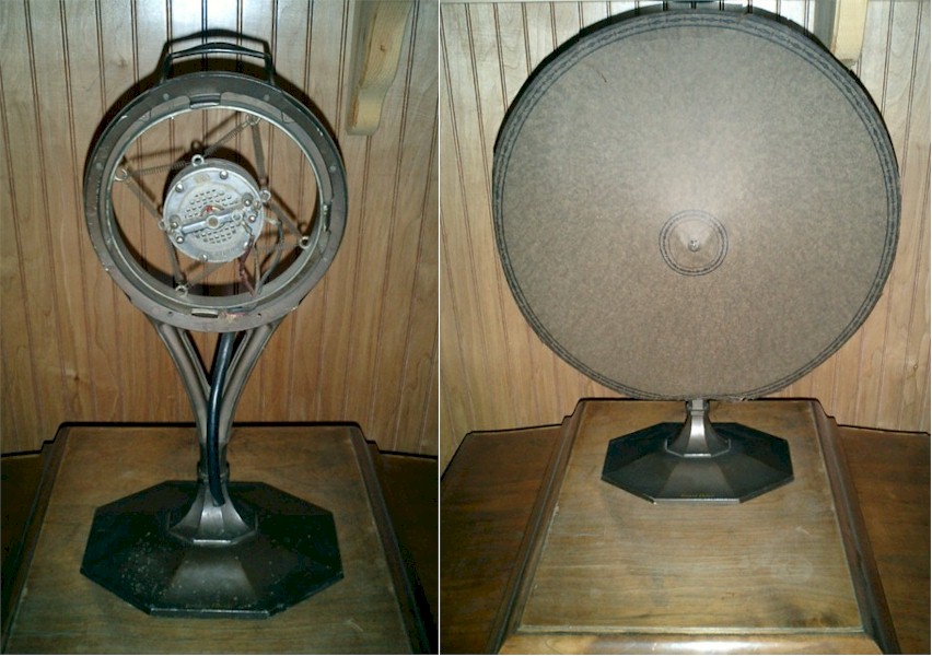 Western Electric Paper Cone Speaker and Microphone.