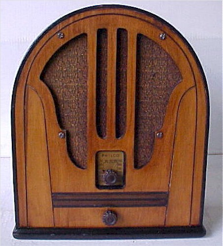 Philco 84B (Late) Cathedral