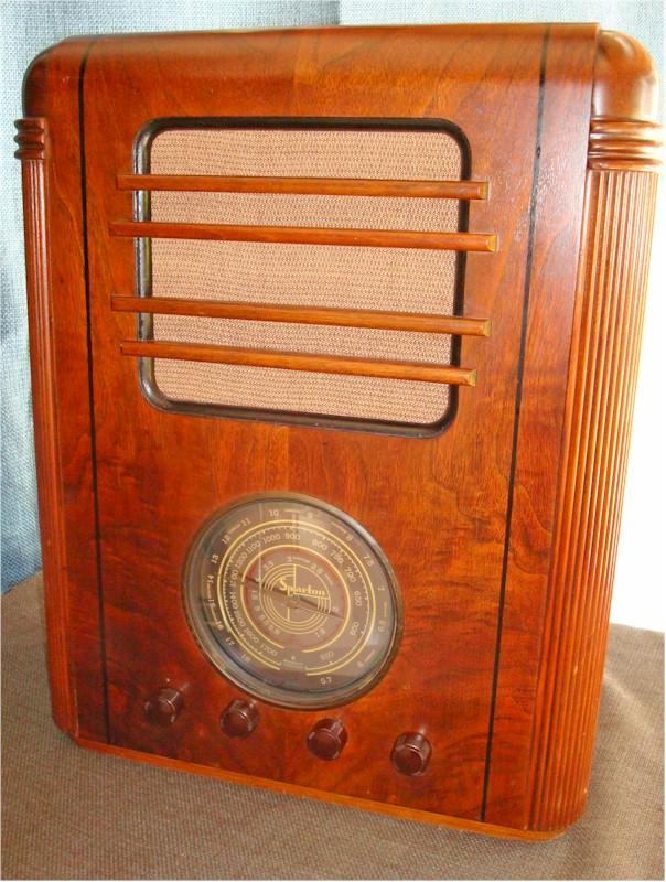 Sparton Radio 617 Tombstone (1937)