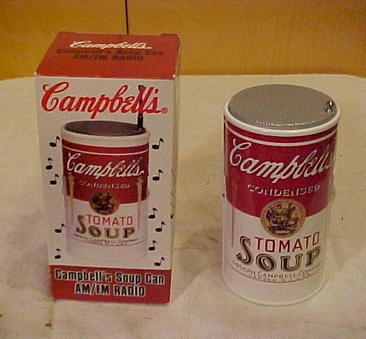 Campbell's Tomato Soup Transistor Radio