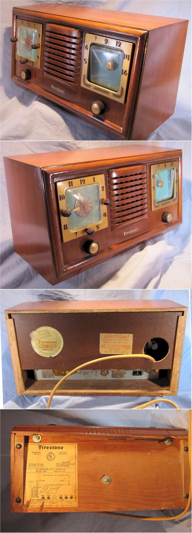 Firestone 5170 Clock Radio