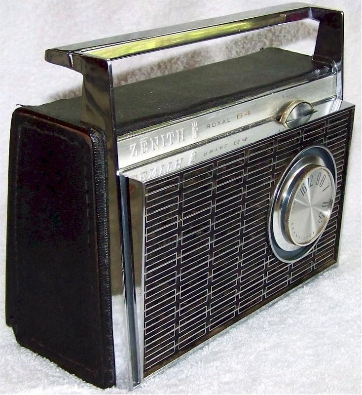 Zenith Royal 64 Portable Transistor (mid-60s)
