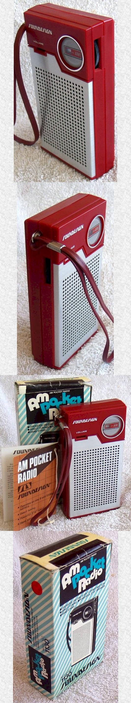 Soundesign 1130 Pocket Transistor (1968)