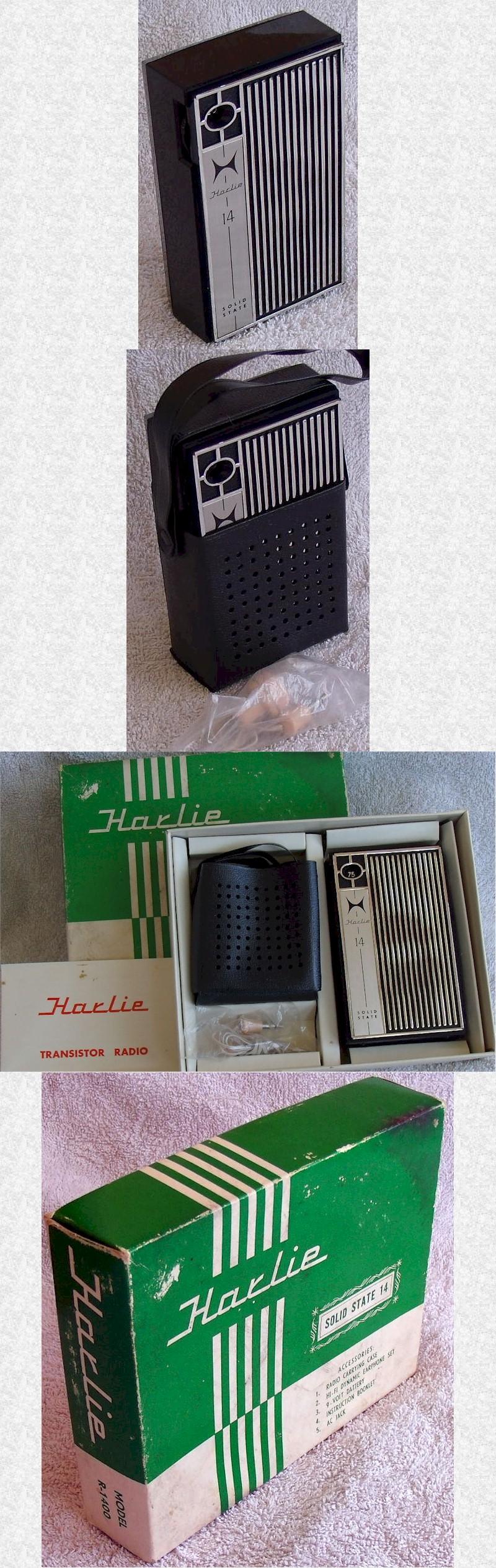 Harlie R-1400 Pocket Transistor (late 60s)