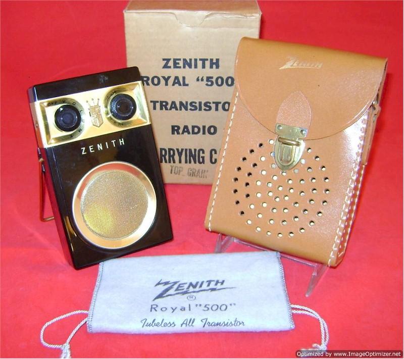 Zenith Royal 500 Boxed Set (1956)