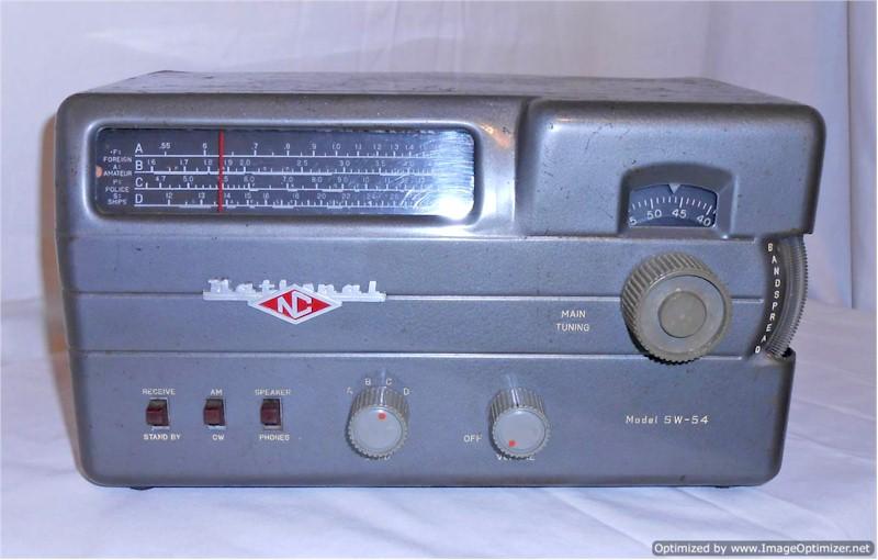 National SW-54 Communications Receiver (1955)