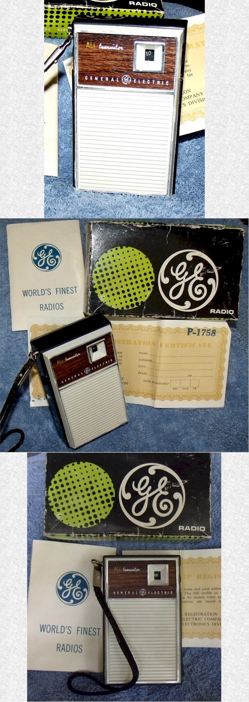 General Electric P1758 Pocket Transistor (1969)