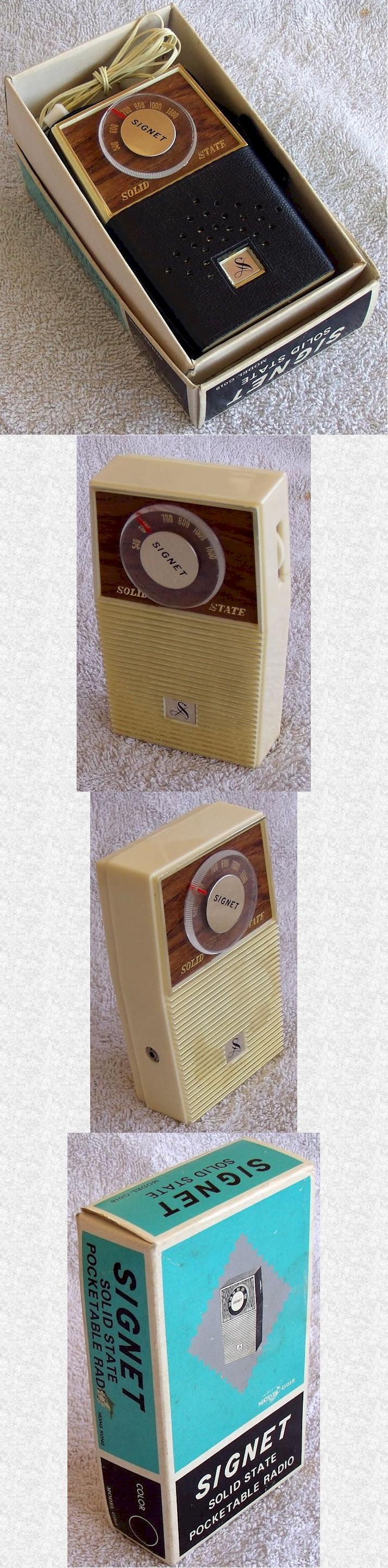 Signet Pocket Transistor Radio G018 (late 60s)