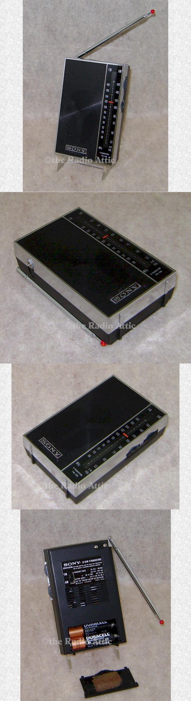 Sony 3F-85W AM/FM Transistor