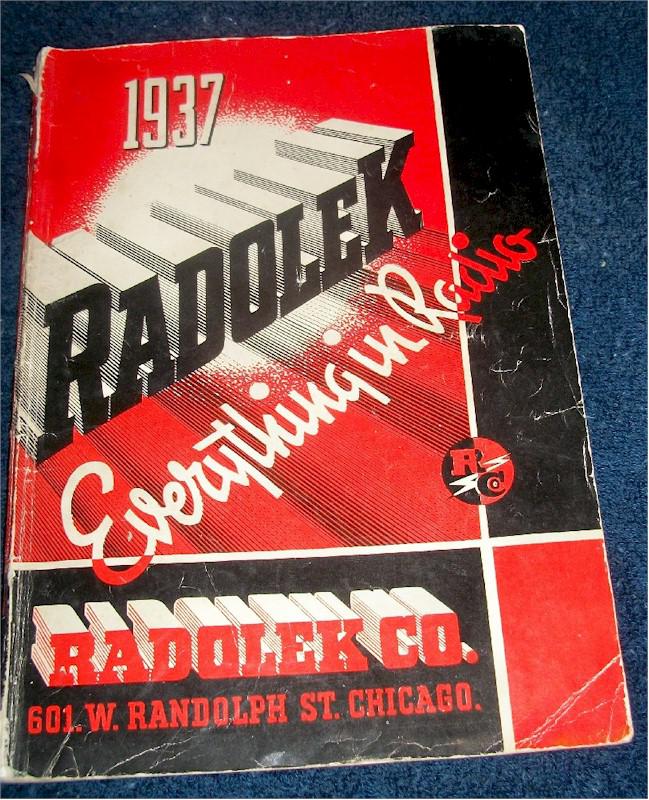 Catalog: Radolek Company (1937)