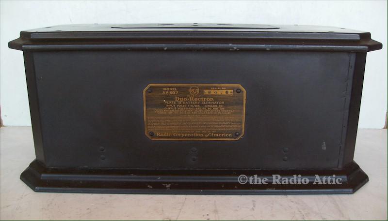 RCA AP-937 "B" Battery Eliminator