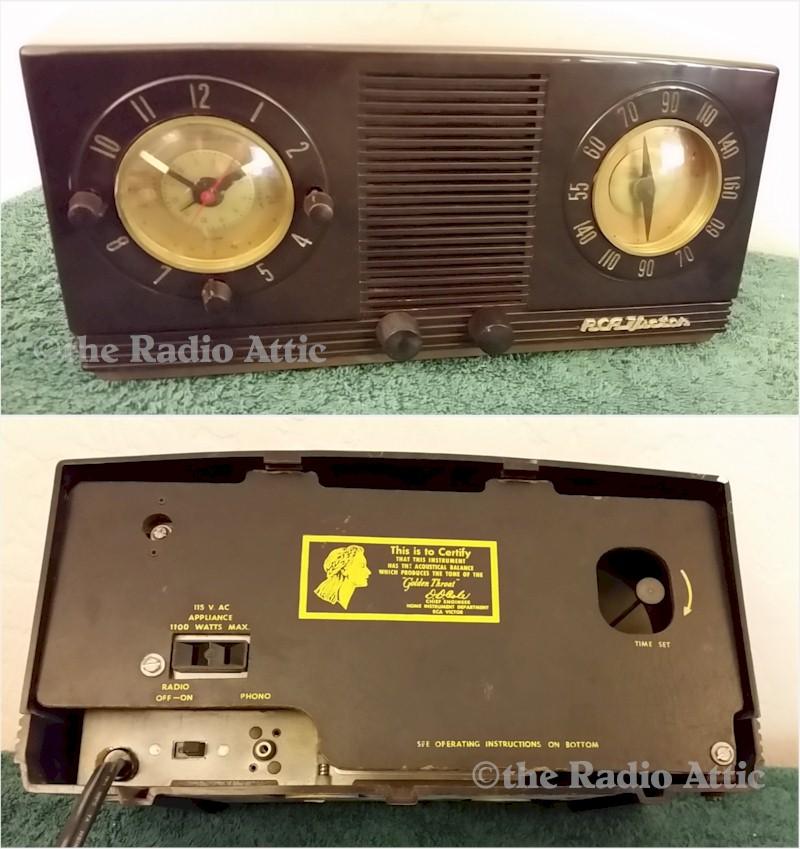 RCA 2-C-521 Clock Radio (1952)
