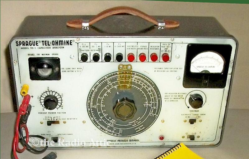 Sprague Tel-Ohmike TO-5 Capacitor Analyzer