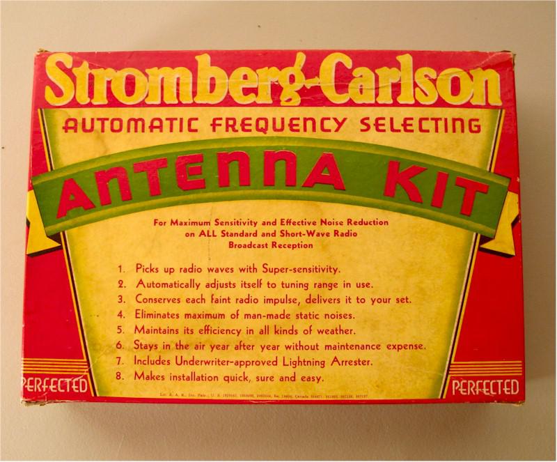 Stromberg-Carlson Wire Antenna Kit - New Old Stock in Box