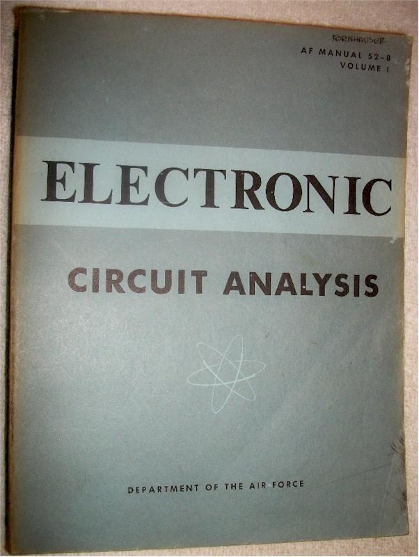 Electronic Circuit Analysis Vol. 1