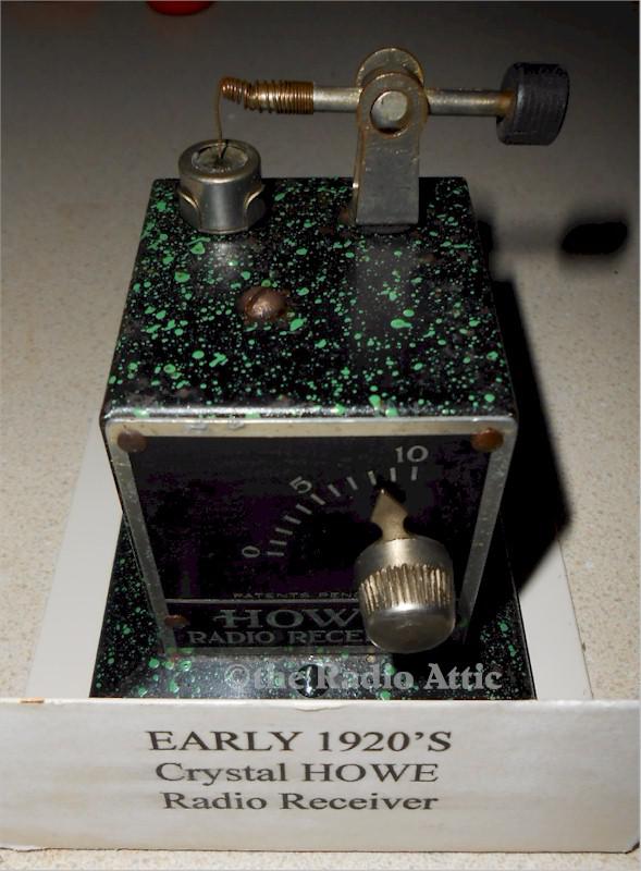 Howe Crystal Radio Receiver (1924)