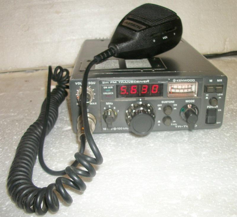Kenwood TR-7600 Two-Meter Transceiver/ Astatic 575-M6 Microphone