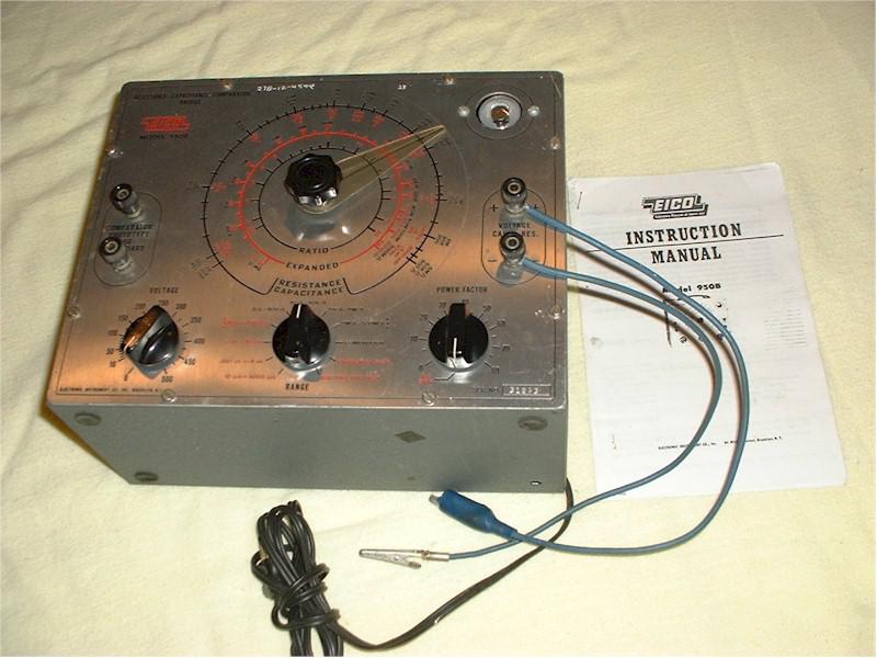 Eico 950B Capacitor/Resistor Comparator