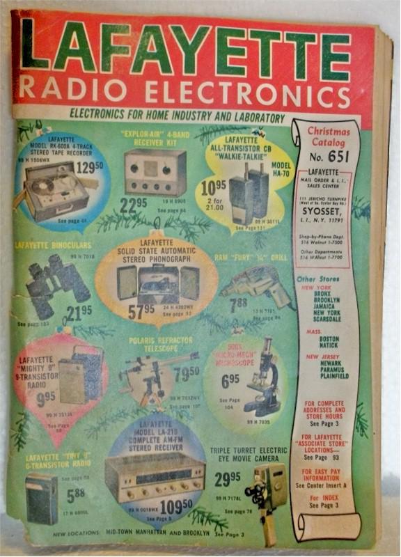 Lafayette Radio Electronic Catalog (1965)