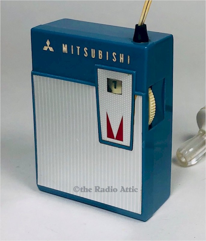 Mitsubishi 3X-345 Earphone-Only Radio (Japan)