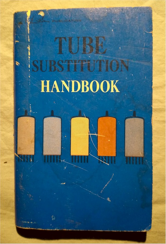 Tube Substitution Handbook (1973 Pocket Edition)
