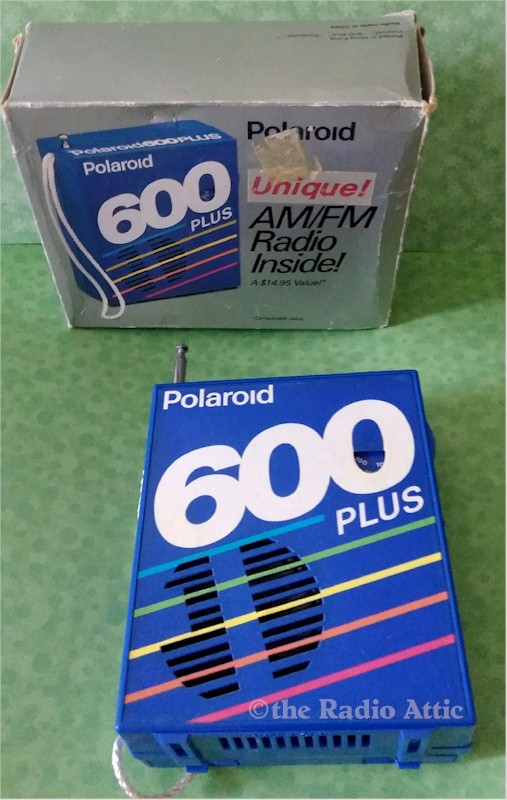 Polaroid 600 Plus Radio
