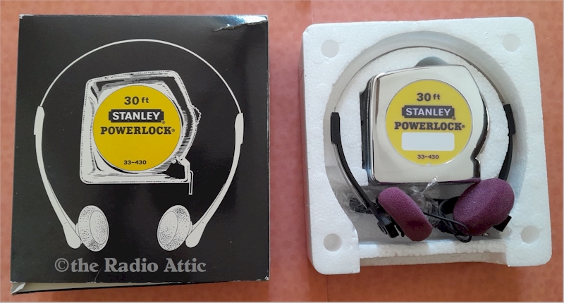 Stanley "Powerlock" Tape Measure Radio