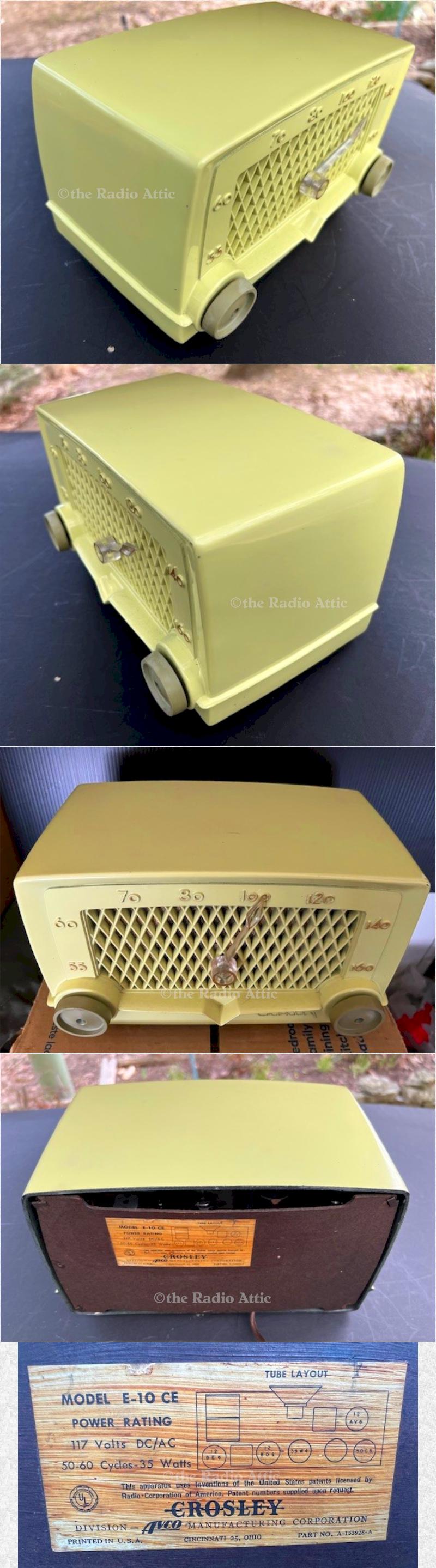 Crosley E-10-CE "Color Radio" (1953)