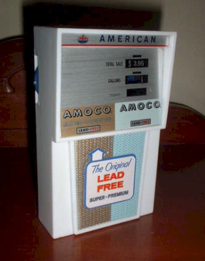 Amoco Gas Pump Novelty Radio