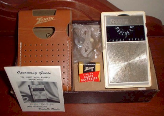 Zenith Royal 50 Model L Set (1962)