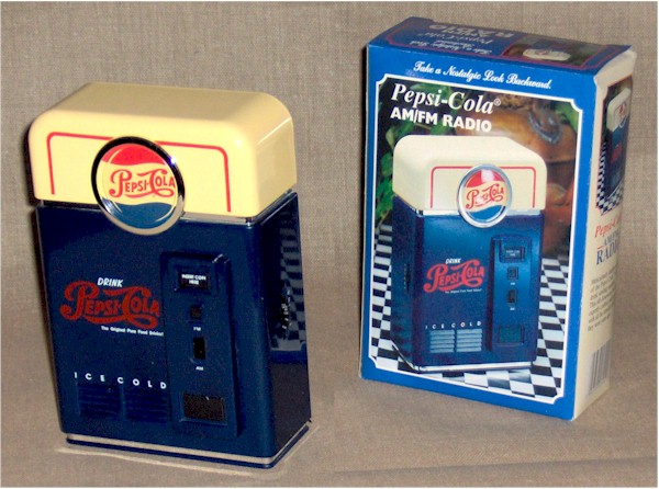 Pepsi Machine Novelty Radio