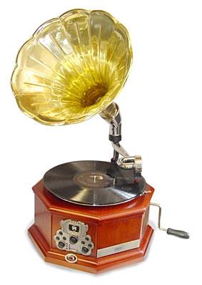 RCA Lawton, Victorian Gramophone AM/FM/CD/Turntable
