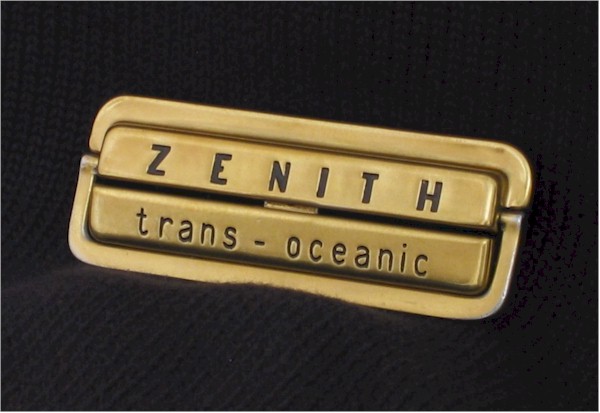 Zenith Trans-Oceanic Front Latch for H-500 & 600 (1951-1956)