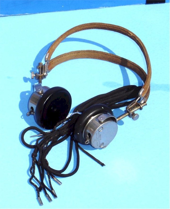 World War II Era Western Electric 509-A Headset