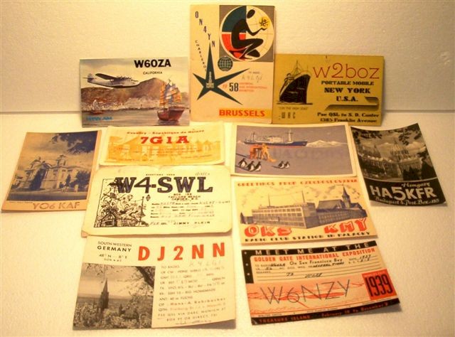 QSL Cards Set of 11