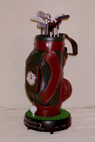 Golf Bag Radio with Digital Alarm Clock