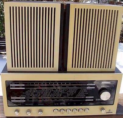 Siemens Klangmeister RG-12 (1967) with Speakers