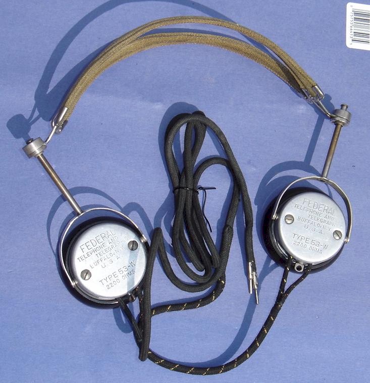 Federal 53-W Headphones