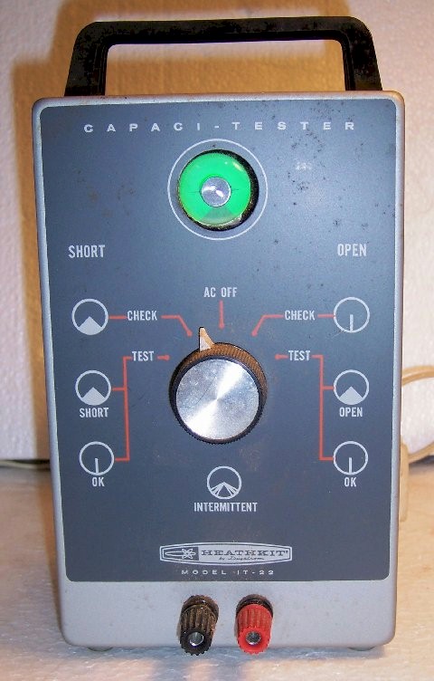 Heathkit IT-22 Capacitor Checker