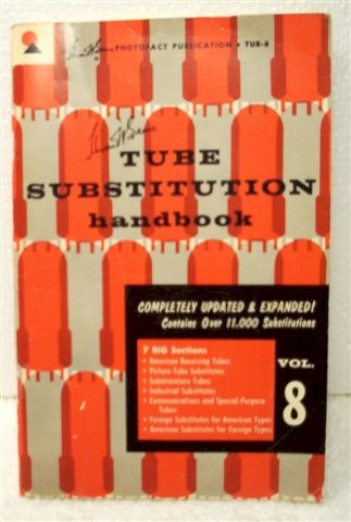 Sams Tube Substitution Handbook - SOLD! - Item Number 3020090