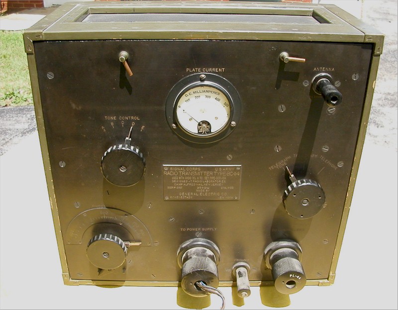 US Army Signal Corps BC-114 Transmitter