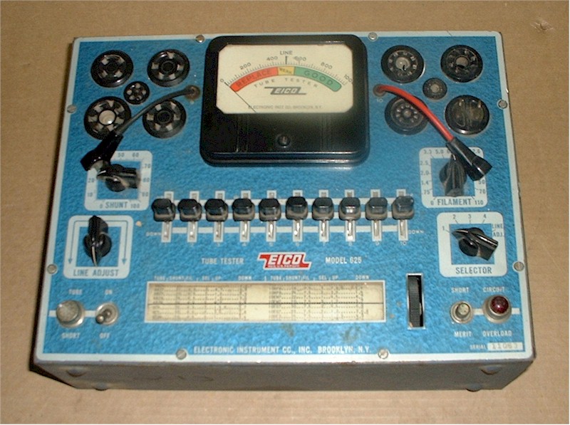 Eico 625 Tube Tester