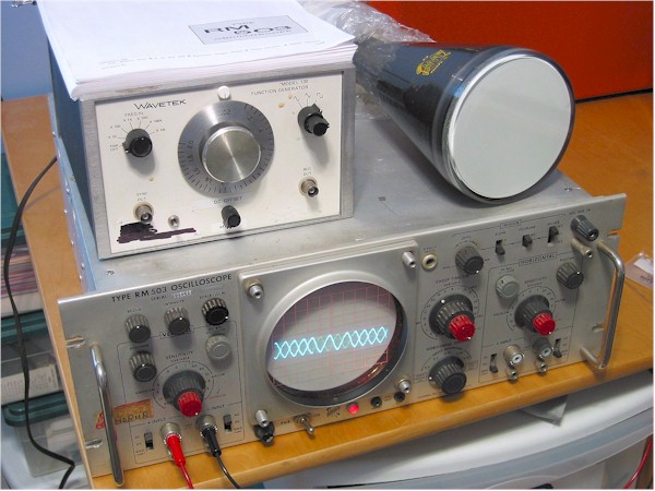 Tektronix RM-503 Oscilloscope + Extras (1965)