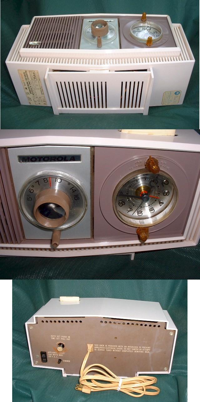 Motorola C4P-55 Clock Radio