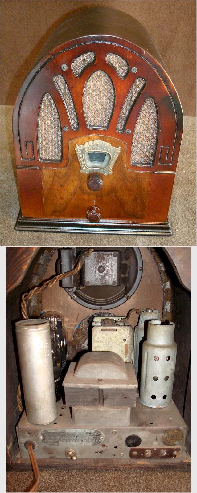 Crosley 179 "Dual Four" Cathedral (1934)