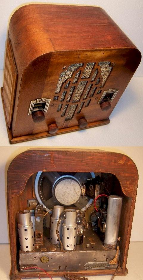 Crosley 6V2 "Dual Sixty" Cathedral (1934)