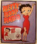 Betty Boop Radio Collectible Tin Sign