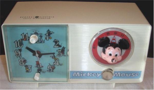 General Electric C2418A "Mickey Mouse" Clock Radio (1960)