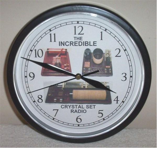 Crystal Radio Clock