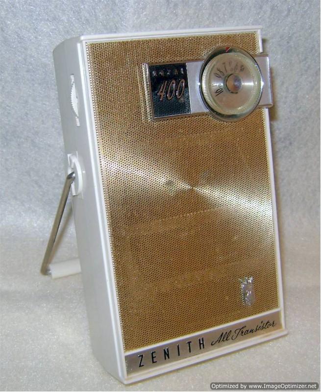 Zenith Royal 400 Pocket Transistor (1962)